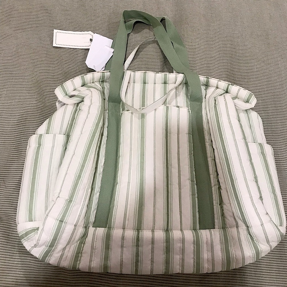 Kristin Ellen Hock-man x EdgeHill Collection stripped bag